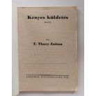 T. Thury Zoltán: Kényes küldetés (Világvárosi regények 605.)
