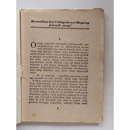 Pap Hedvig: A trónörökös eltűnt (Világvárosi regények 618.)