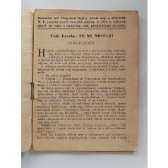   Tabi László: Te se nősülj! (Világvárosi regények 846.)