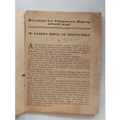   M. Katona Ilona: Az aranytáska (Világvárosi regények 888.)