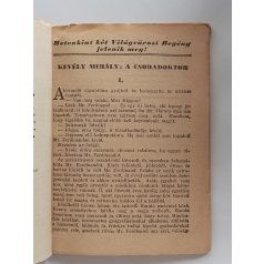   Kevély Mihály: A csodadoktor (Világvárosi regények 909.)