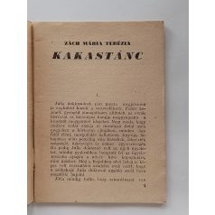 Zách Mária Terézia: Kakastánc