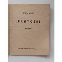 Jegesi József: Leánycsel