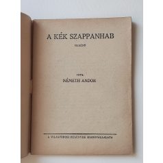   Németh Andor: A kék szappanhab (Világvárosi Regények 71.)