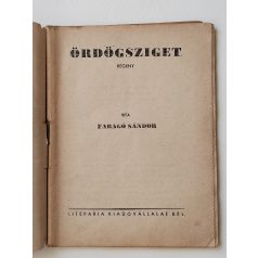   Faragó Sándor: Ördögsziget (Világvárosi Regények 413.)