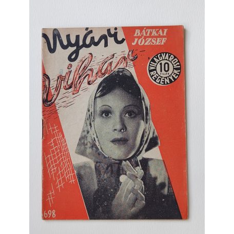 Bátkai József: Nyári vihar  (Világvárosi Regények 698.)