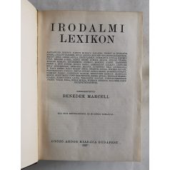 Benedek Marcell: Irodalmi lexikon