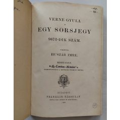 Verne Gyula: Egy sorsjegy