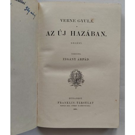 Verne Gyula: Az új hazában