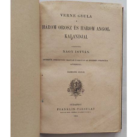 Verne Gyula: Három orosz és három angol kalandjai