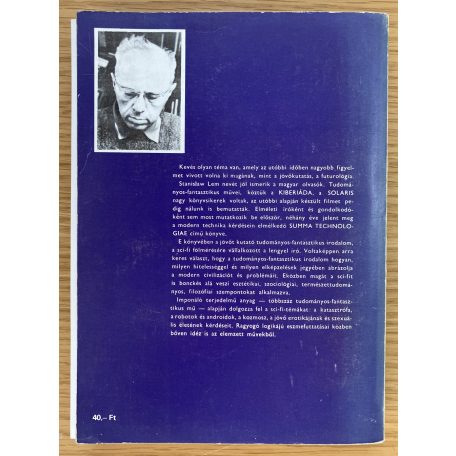Stanislaw Lem: Tudományos-fantasztikus irodalom és futurológia