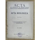 Gelei József: Hermann Ottó az életbúvár (Acta Biologica Tom. III. Fasc. 3.)