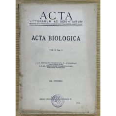   Gelei József: Hermann Ottó az életbúvár (Acta Biologica Tom. III. Fasc. 3.)