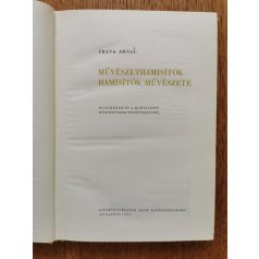 Frank Arnau: Művészethamisítók, hamisítók művészete
