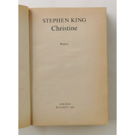 Stephen King: Christine 
