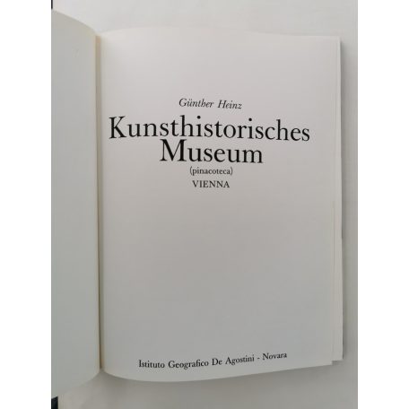 Günther Heinz: Kunsthistorisches Museum (pinacoteca) - Vienna