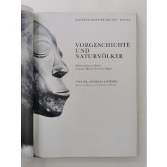 Andreas Lommel, Dr.: Vorgeschichte und Naturvölker
