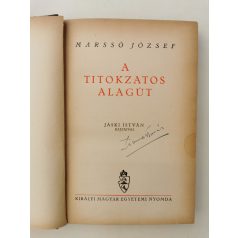 Marssó József: A titokzatos alagút