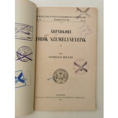 Gombocz Zoltán: Árpádkori török személyneveink