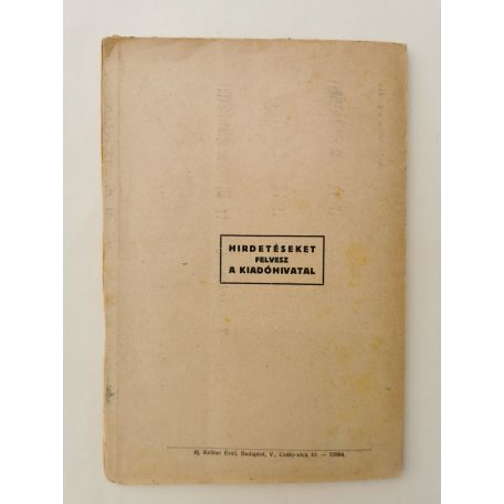 Szabó Dezső (szerk.): Élet és Irodalom I. évf. 1. sz. - 1923. március