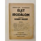 Szabó Dezső (szerk.): Élet és Irodalom I. évf. 6. sz. - 1923. augusztus