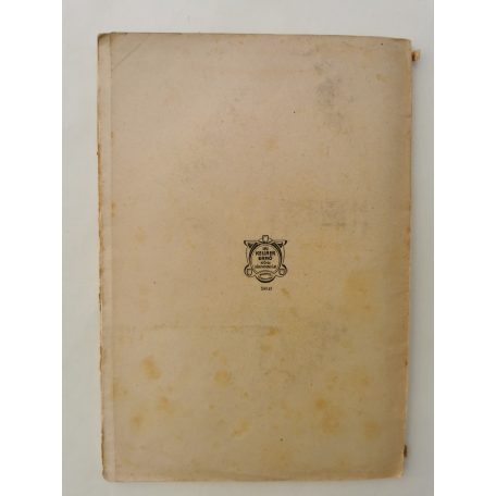 Szabó Dezső (szerk.): Élet és Irodalom I. évf. 7-8. sz. - 1923. szeptember-október