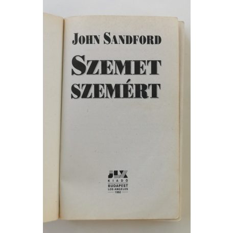 John Sandford: Szemet szemért