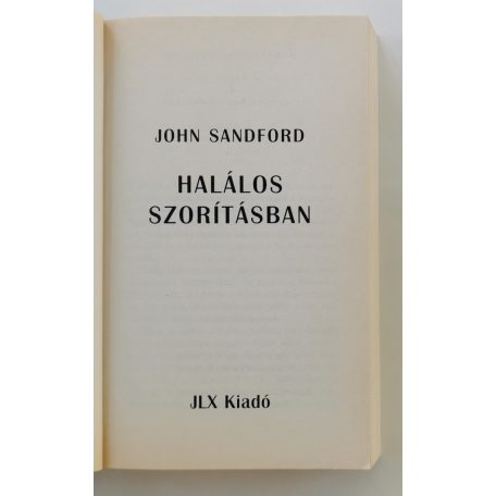 John Sandford: Halálos szorításban