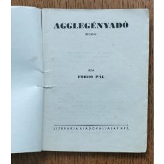Forró Pál: Agglegényadó (Világvárosi regények 436.)