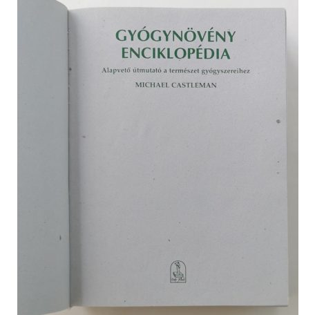 Michael Castleman: Gyógynövény enciklopédia