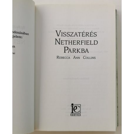 Rebecca Ann Collins: Visszatérés Netherfield Parkba