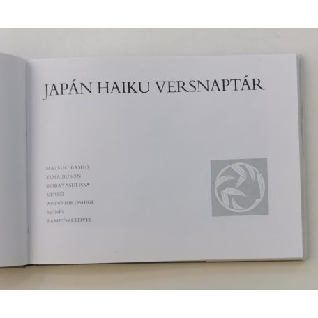 Matsuo Bashō - Yosa Buson - Kobayashi Issa: Japán haiku versnaptár 