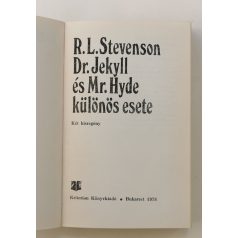   Robert Louis Stevenson: Dr. Jekyll és Mr. Hyde különös esete 
