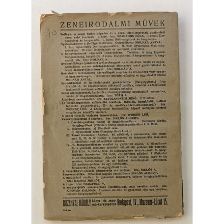 Siklós Albert zenei lexikona (I. tárgyi lexikon)