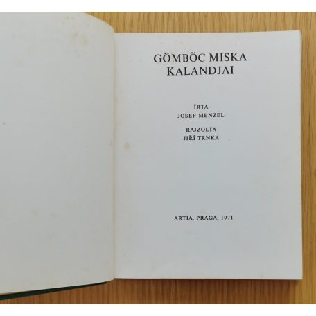 Josef Menzel: Gömböc Miska kalandjai