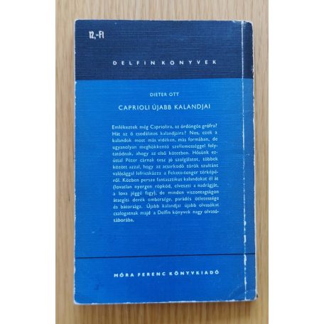 Dieter Ott: Caprioli újabb kalandjai (delfin)
