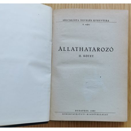 Móczár László, Dr. (szerk.): Állathatározó I-II.