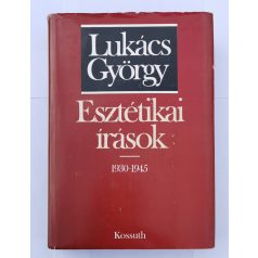 Lukács György: Esztétikai írások (1930-1945)