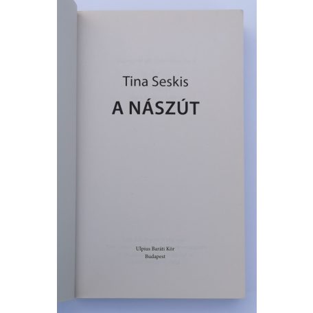Tina Seskis: A ​nászút