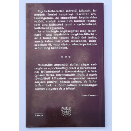 Szennay Ilona: Harmatalagút (Dedikált!)