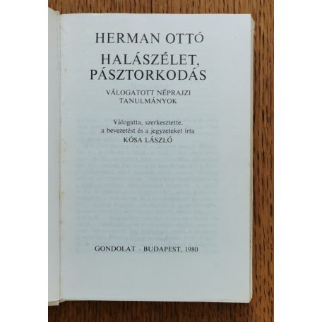 Herman Ottó: Halászélet, pásztorkodás