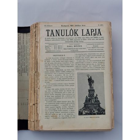 Gaál Mózes (szerk.): Tanulók lapja IX. évf. 1902 I-II. félév (hiányos)
