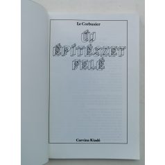 Le Corbusier: Új építészet felé