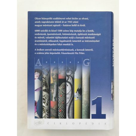 Fitz Péter (szerk.): Kortárs Magyar Művészeti Lexikon 1. A-G