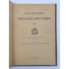 Magyarország helységnévtára 1922.