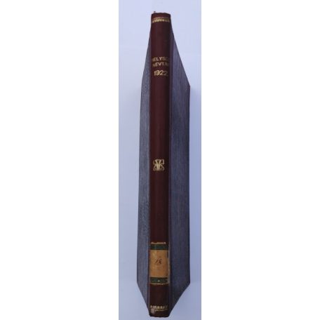 Magyarország helységnévtára 1922.