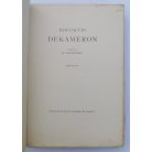 Giovanni Boccaccio: Dekameron I-III. (Könyvkedvelők Kiadása)