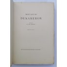 Giovanni Boccaccio: Dekameron I-III. (Könyvkedvelők Kiadása)