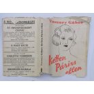 Vaszary Gábor: Ketten Párizs ellen (2. kiadás, védőboítóval!)