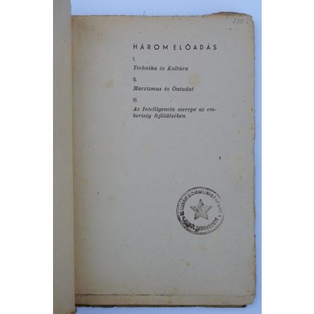 F. J. Jaroslav: Értelmiség és marxizmus 